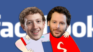 Mark Zuckerberg and Sean Parker