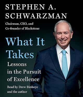 Cover of What It Takes: Lessons in the Pursuit of Excellence