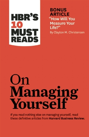 Cover of On Managing Yourself (HBR's 10 Must Reads)